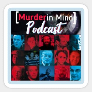 Murder in Mind Pod Logo Sticker